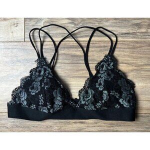 Urban Outfitters Out From Under Black Lace Bralette Size Medium Stretch Women’s